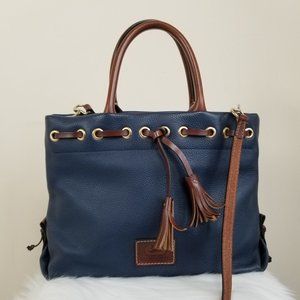 Dooney & Bourke Wakefield Tassel Tote Satchel Crossbody